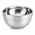 Rührschüssel 20 cm aus Edelstahl silber für Zubereitung